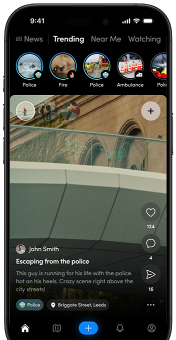 Feed screen